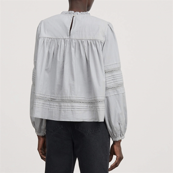 Skall Studio Bianco Bluse, Cloud Grey